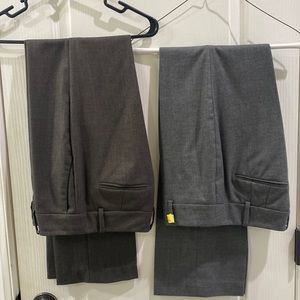 2 pairs ladies dress pants